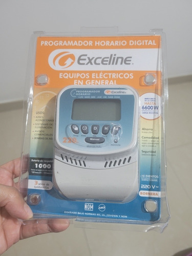 Programador Horario Digital Exceline