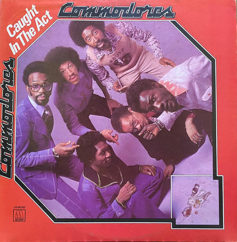 Disco Lp - Commodores / Caught In The Act. Album (1975)