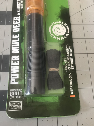 Reclamo Llamador De Venado Marca Primos 12 Sonidos En 1 (Usado)