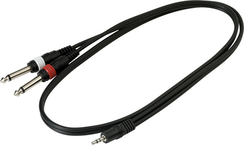 Cable Warwick Insert 1mts Plug Estéreo A 2 Plug Mono