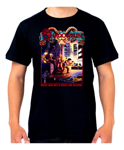 Remera Shadowrun Juego De Rol Fasa Corporation Dtg 11 Minos