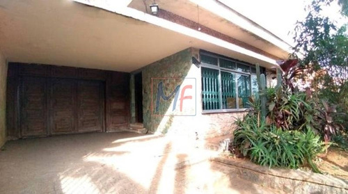 Imagem 1 de 8 de Ref: 12.263 Ótima Casa 450 M² De Terreno E 342 M² A.c., 3 Dorms. ( 1 Suíte), 6 Vagas, Salão De Festa, 1 Edícula, Bairro Bosque Da Saúde. Zepec - 12263