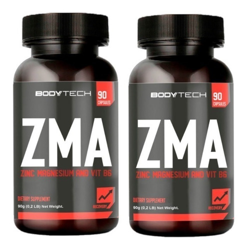 Zma Zinc Magnesio Vitamina B6 Pack 2 Unid Bodytech 