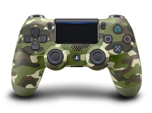 Control Play 4 Verde Camuflado + 2 Grips Nuevo Sellado 