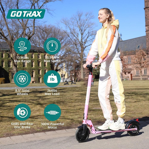 Patinete Eléctrico Gotrax Xr Ultra, Neumático De Nido De Abe