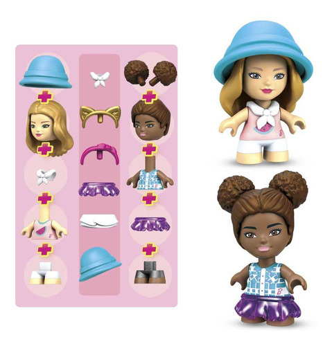Blocos De Montar Barbie Trailer De Aventuras