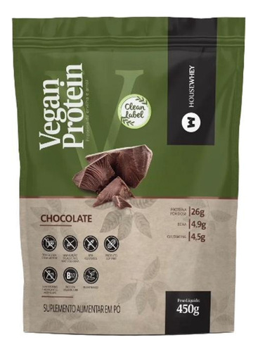 Vegan Protein Chocolate Housewhey 450g