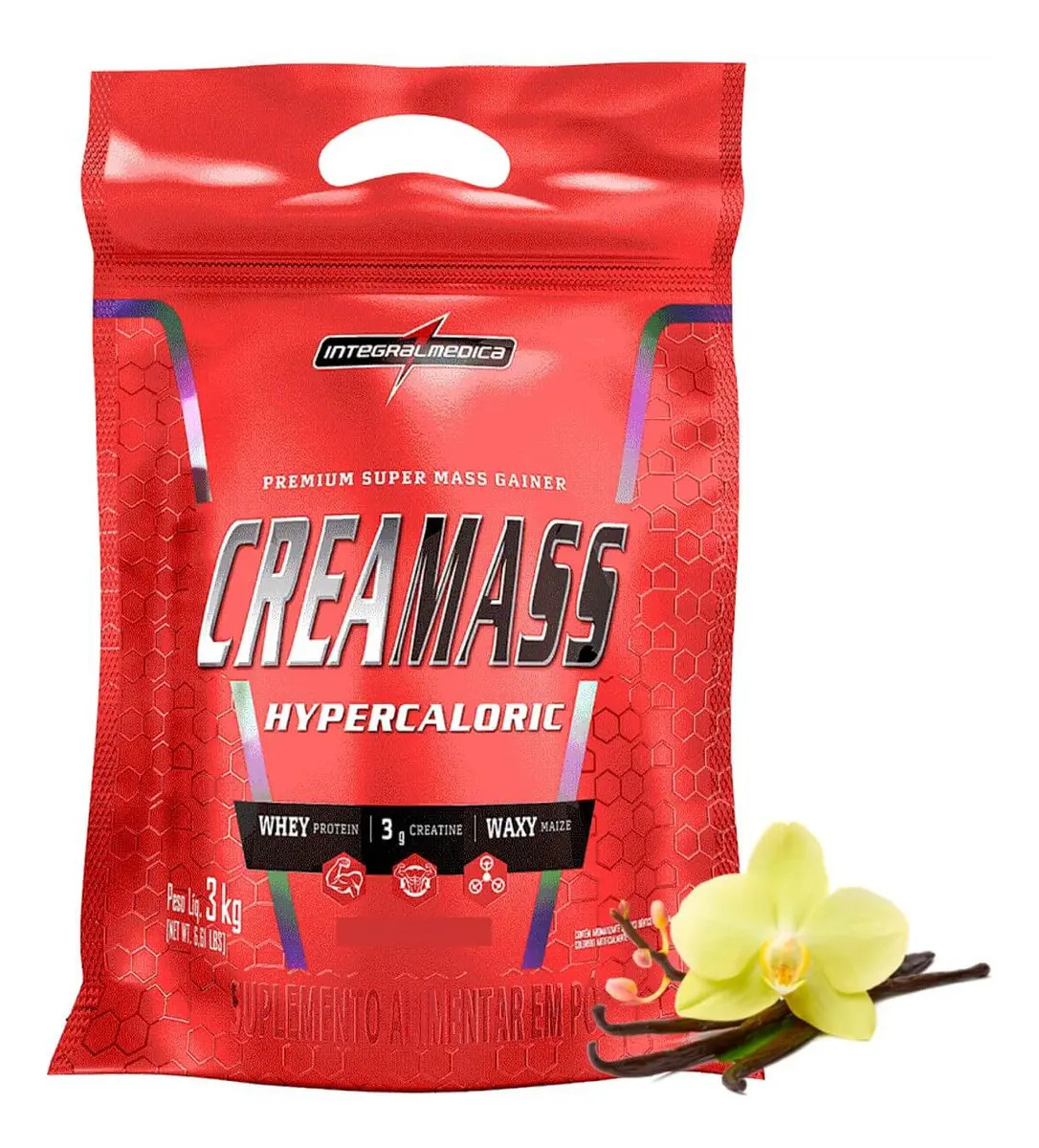Creamass Hipercalórico Integralmédica (3kg) Sabor Baunilha
