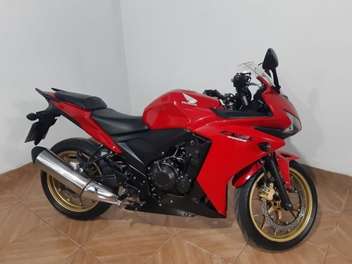 Imagem 8 de 10 de Honda Cbr 500r Vermelha 2014