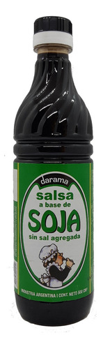 Salsa De Soja Sin Sal Agregada 500 Ml Marca: Darama