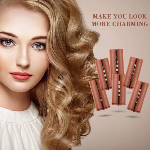Juego De 12 Varillas Para Rizar El Cabello Con Ondas Frías.