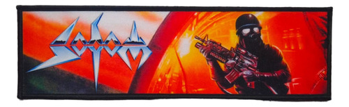 Parche Xl Sodom Agent Orange 29x8,5 Cms Thrash  Maniametal 