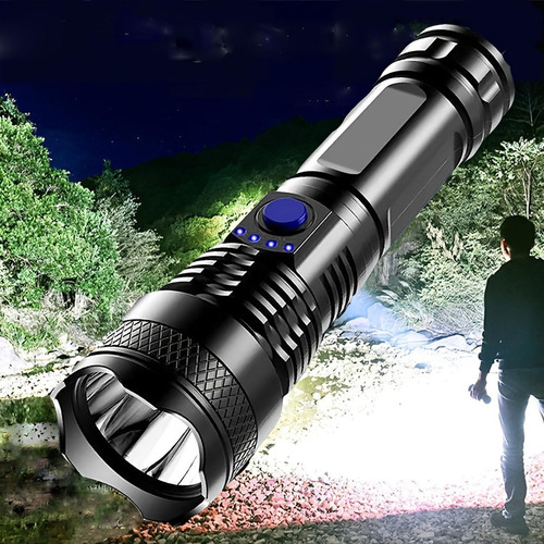 2 Linterna De Mano Linterna Led A Prueba De Agua Para