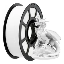 Filamento Petg Para Impresora 3d De 1.75 Mm ± 0.02mm/ 1 Kg Blanco