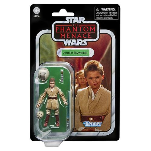 Figura De Acción Hasbro Star Wars Anakin Skywalker Vintage 