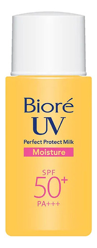 Protetor Solar Bioré Uv Perfect Milk Moisture Spf 50+ 25ml