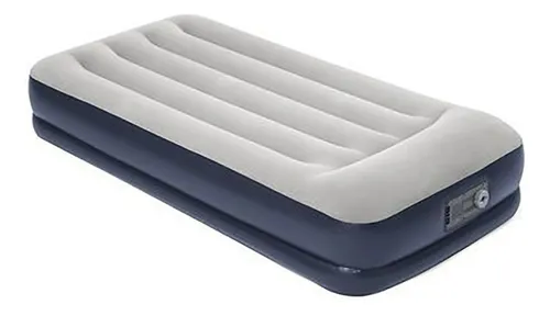 comprar Colchon Inflable 1.5 Plazas Con Inflador Gris - 2 Colores