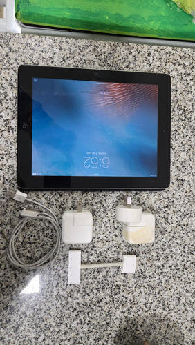Ipad 2nd Gen A1396 9.7 64gb Negro 512mb Ram Plateado (Usado)