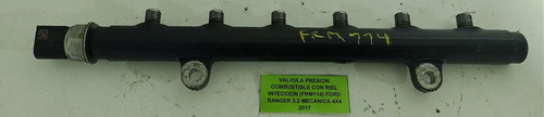 Válvula Presión Combustible Con Riel Ford Ranger 3.2 2017