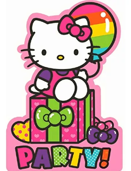 Invitaciones | Colección Hello Kitty Rainbow | Accesorio