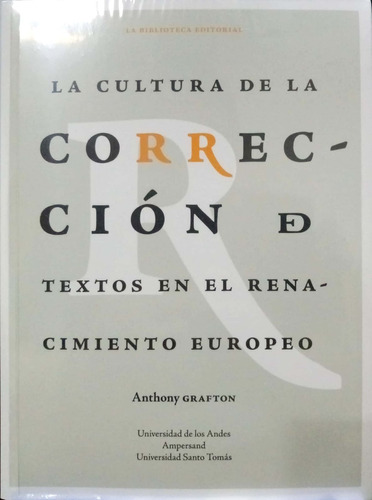 La Cultura De La Correccion De Textos En El Renacimiento E