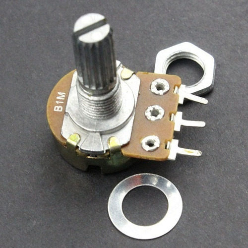 Imagen 2 de 3 de Potenciometro Lineal 1m 1v 15mm X10 Unidades