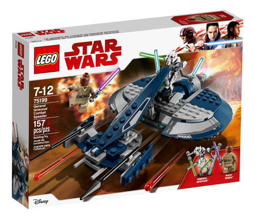 Lego Star Wars Speeder De Combate General Grievous - 75199