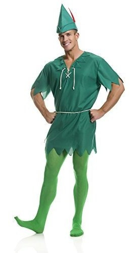 Disfraz Talla Small Para Adulto De Peter Pan Halloween