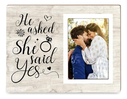 Personalized Photo Frame, Wedding Engagement Picture Fr...