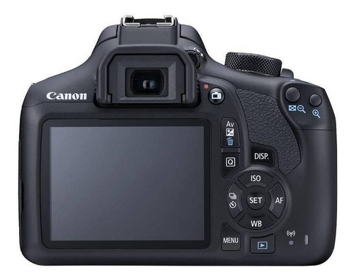 Canon EOS 1300D DSLR color negro