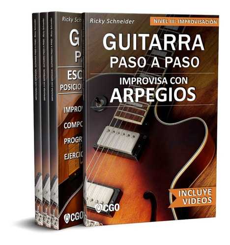 Imagen 1 de 6 de Improvisa Con Arpegios - Videos Hd - Guitarra Paso A Paso
