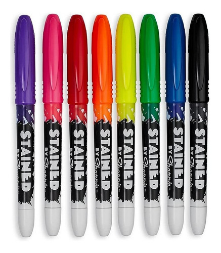Bolígrafo de tela teñida Sharpie Brush 08 colores - Sharpie