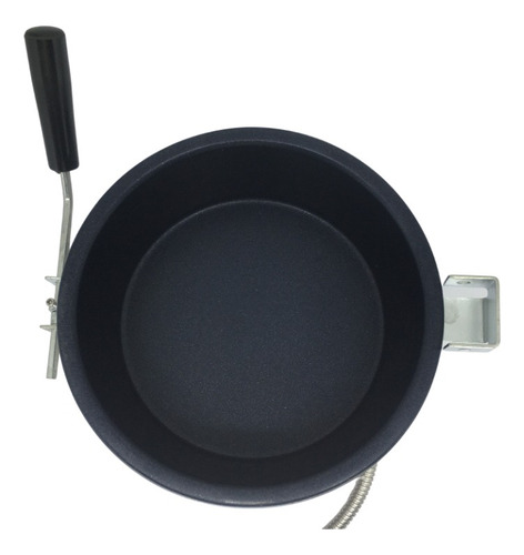 Panela Avulsa Pipoqueira Eletrica Pipoca Doce Salgada Cor Preto