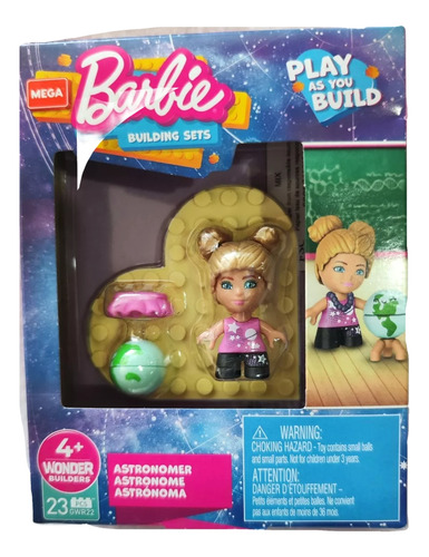 Barbie Building Sets Astrónoma Muñeca 
