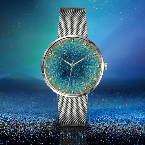 Reloj Para Mujer Con Correa De Acero Inoxidable.
