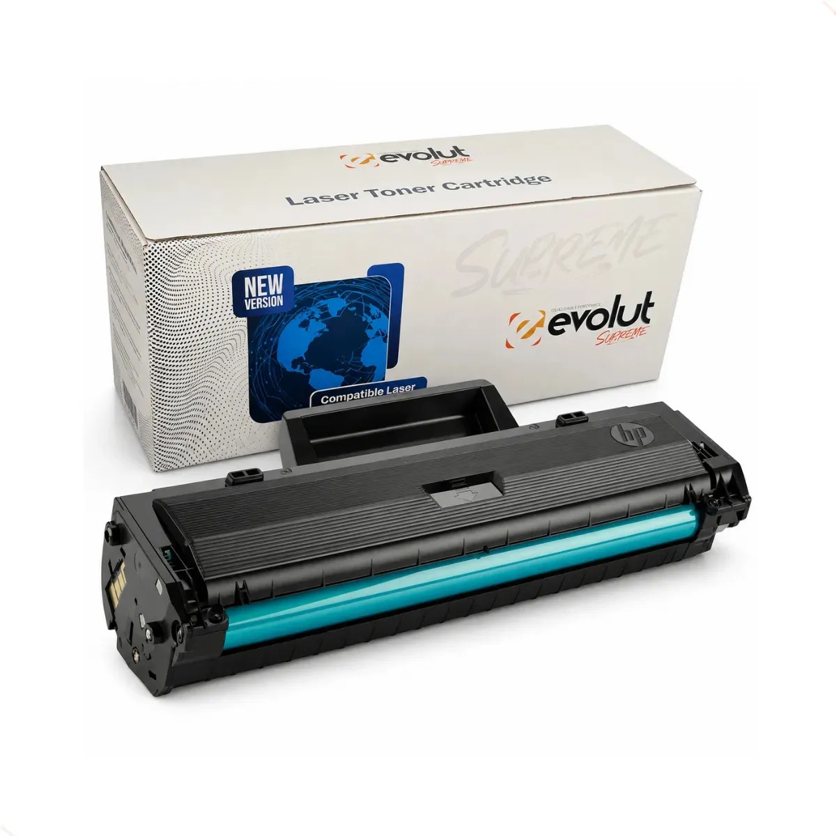 Toner Compativel Evolut P/ Hp 105a Com Chip 107a 107w 135a 135w Preto