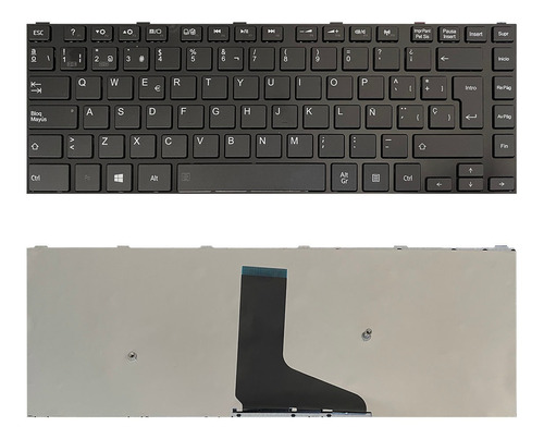 Teclado Toshiba Satellite L40-a Negro Español (marco Glossy)