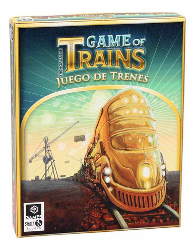 Juego De Trenes - Game Of Trains Juego De Mesa Español