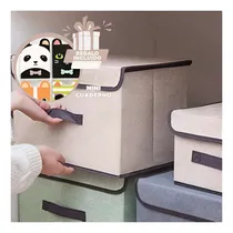 Comprar Caja Lavable De 25x19x16cm Beige Y+regalo Agendita
