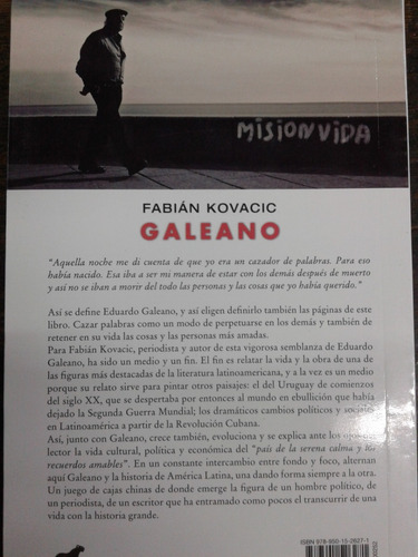 Imagen 2 de 7 de Galeano * Apuntes Para Una Biografia * Fabian Kovacic *