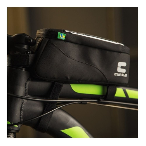 Imagem 4 de 5 de Bolsa Quadro Bicicleta Curtlo Phone Bag Plus 1,2 Litro