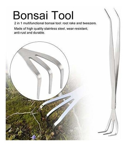 Imagen 5 de 7 de Evonecy Loosen Soil Bonsai Tree Tools, Bonsai Profesional Ro