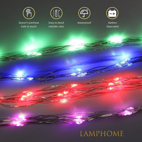 Luces De Hadas De Lámpara 20 Luces De Hadas Que Funcionan Co