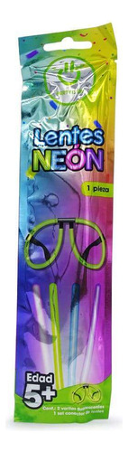 Lentes Para Fiesta Neon Amarillo