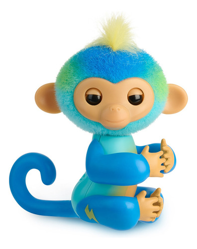 Fingerlings Monito Interactivo Leo Azul 3115