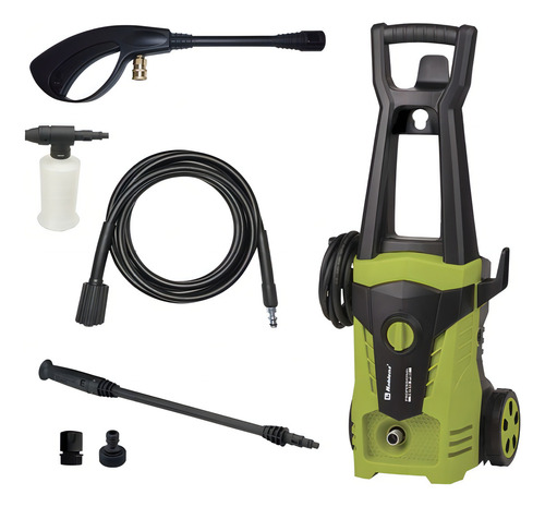 Hidrolavadora eléctrica Koblenz HL-250 V negro/verde con 113.764bar de presión máxima - 60Hz