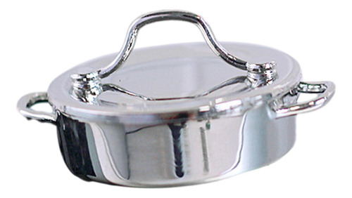 2 Olla De Sopa Para Casa De Muñecas Mini Utensilios De