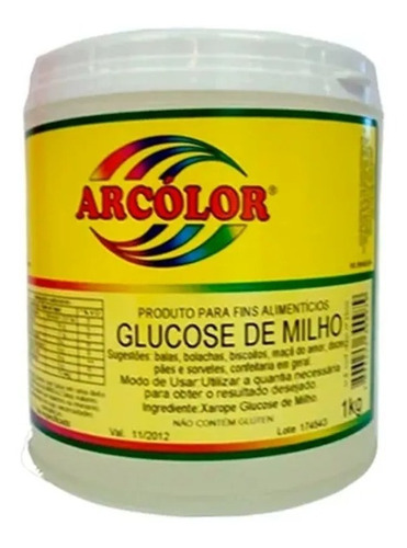 Glucose De Milho 1kg - Arcolor