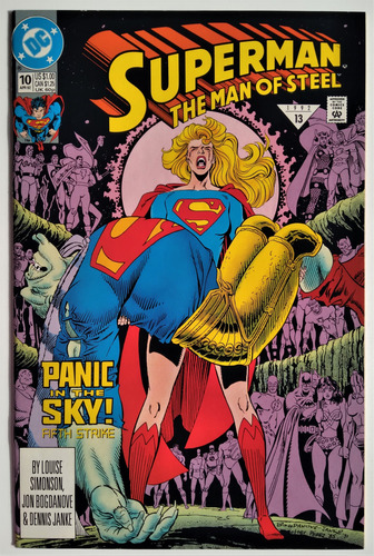 Superman Man Of Steel 10 Dc Comics 1992 Batman (Usado)