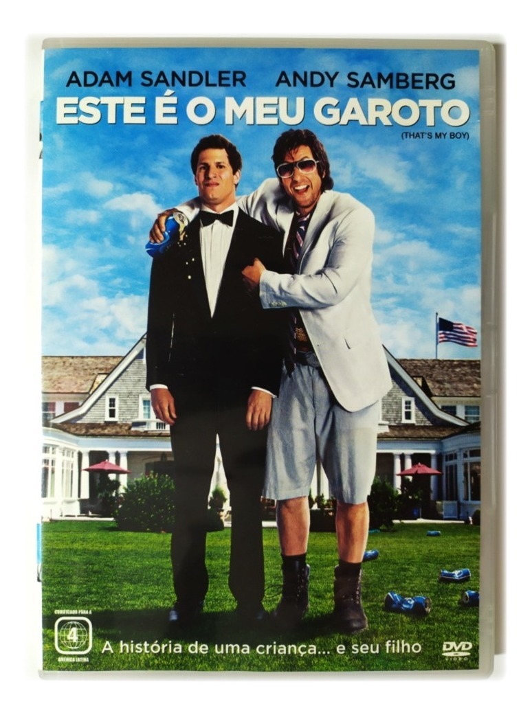 Dvd Este É O Meu Garoto Adam Sandler Andy Samberg Original Mercado Livre